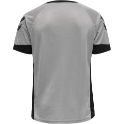 hummel LEAD kurzarm Polyester Trikot Kinder grey melange 116