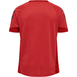 hummel LEAD kurzarm Polyester Trikot Kinder true red 116
