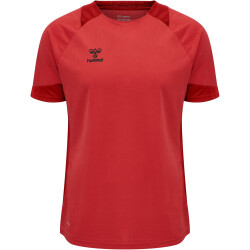 hummel LEAD kurzarm Polyester Trikot Kinder true red 116