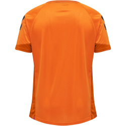 hummel LEAD kurzarm Polyester Trikot Kinder orange tiger 128