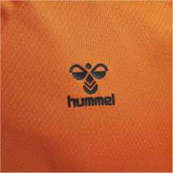hummel LEAD kurzarm Polyester Trikot Kinder orange tiger 152