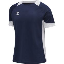 hummel LEAD kurzarm Polyester Trikot Kinder marine 128