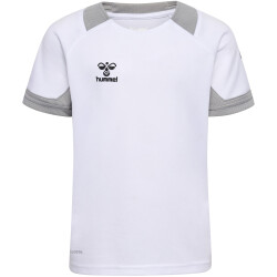 hummel LEAD kurzarm Polyester Trikot Kinder white 116