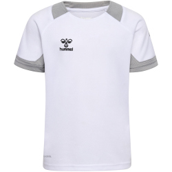 hummel LEAD kurzarm Polyester Trikot Kinder white 128