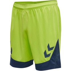 hummel LEAD Polyester Shorts lime punch S