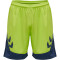 hummel LEAD Polyester Shorts lime punch S
