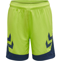 hummel LEAD Polyester Shorts Kinder lime punch 116