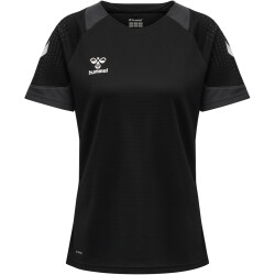 hummel LEAD kurzarm Polyester Trikot Damen black XXL