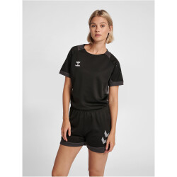 hummel LEAD kurzarm Polyester Trikot Damen black XXL