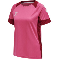 hummel LEAD kurzarm Polyester Trikot Damen raspberry...