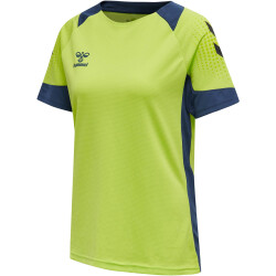 hummel LEAD kurzarm Polyester Trikot Damen lime punch S
