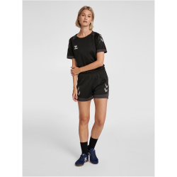 hummel LEAD Damen Polyester Shorts black XS