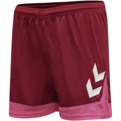 hummel LEAD Damen Polyester Shorts biking red L