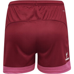 hummel LEAD Damen Polyester Shorts biking red L
