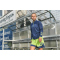 hummel LEAD Damen Polyester Shorts lime punch M