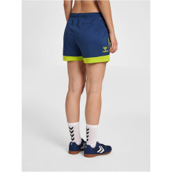 hummel LEAD Damen Polyester Shorts dark denim XS