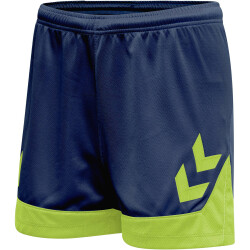 hummel LEAD Damen Polyester Shorts dark denim S