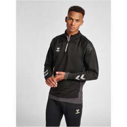 hummel LEAD 1/2-Zip Trainingspullover black S