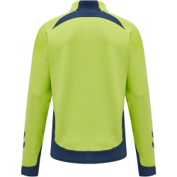 hummel LEAD 1/2-Zip Trainingspullover lime punch XL