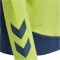 hummel LEAD 1/2-Zip Pullover Kinder lime punch 116