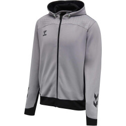 hummel LEAD Zip Polyester Hoodie grey melange S