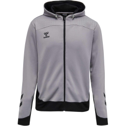 hummel LEAD Zip Polyester Hoodie grey melange S
