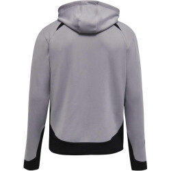 hummel LEAD Zip Polyester Hoodie grey melange XL