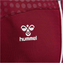 hummel LEAD Zip Polyester Hoodie biking red S
