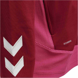 hummel LEAD Zip Polyester Hoodie biking red S