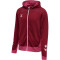 hummel LEAD Zip Polyester Hoodie biking red XXL