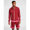 hummel LEAD Zip Polyester Hoodie biking red XXL