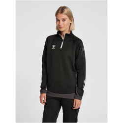 hummel LEAD Damen 1/2-Zip Pullover black XS