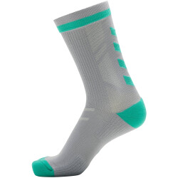 hummel Action Indoor Socken alloy/ electric green 35-38