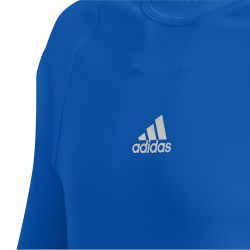 adidas Alphaskin langarm Funktionsshirt Kinder boblue 140