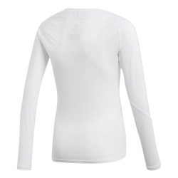 adidas Alphaskin langarm Funktionsshirt Kinder white 140