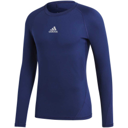 adidas Alphaskin Funktionsshirt langarm dkblue XL