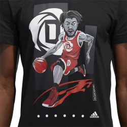 adidas Rose Geek Up Freizeit T-Shirt Herren