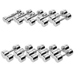 TRENDY SPORT Pesos Chrom Hantel-Set