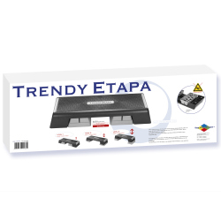 TRENDY SPORT Etapa Stepper schwarz/grau