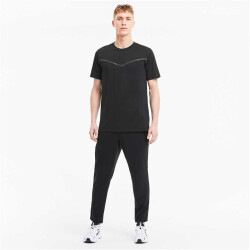 PUMA Train Thermo R+ BND kurzarm Trainingsshirt Herren puma black S
