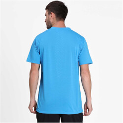 PUMA Train Thermo R+ BND kurzarm Trainingsshirt Herren nrgy blue S