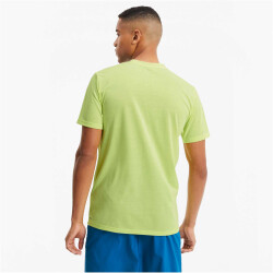 PUMA Train Color Block kurzarm T-Shirt Herren fizzy yellow S