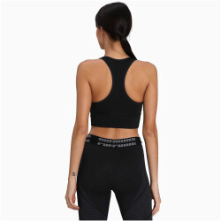 PUMA Mid Impact Long Line Bra Sport-BH black S