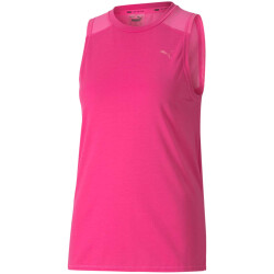PUMA Train Mesh Panel Tanktop Damen luminous pink S