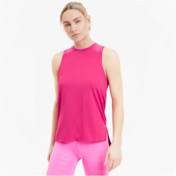 PUMA Train Mesh Panel Tanktop Damen luminous pink S