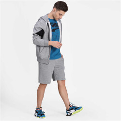 PUMA Rebel Shorts 9 Trainingsshorts Herren medium gray heather S