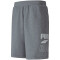 PUMA Rebel Shorts 9 Trainingsshorts Herren medium gray heather S