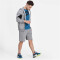 PUMA Rebel Shorts 9 Trainingsshorts Herren medium gray heather S