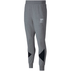 PUMA Rebel Pants Block TR Jogginghose Herren medium gray...