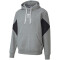 PUMA Rebel Hoodie Small Logo FL Sweatshirt gray M